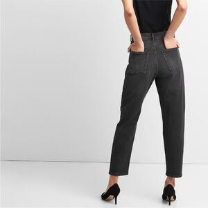 GAP Denim Black Mom Jeans